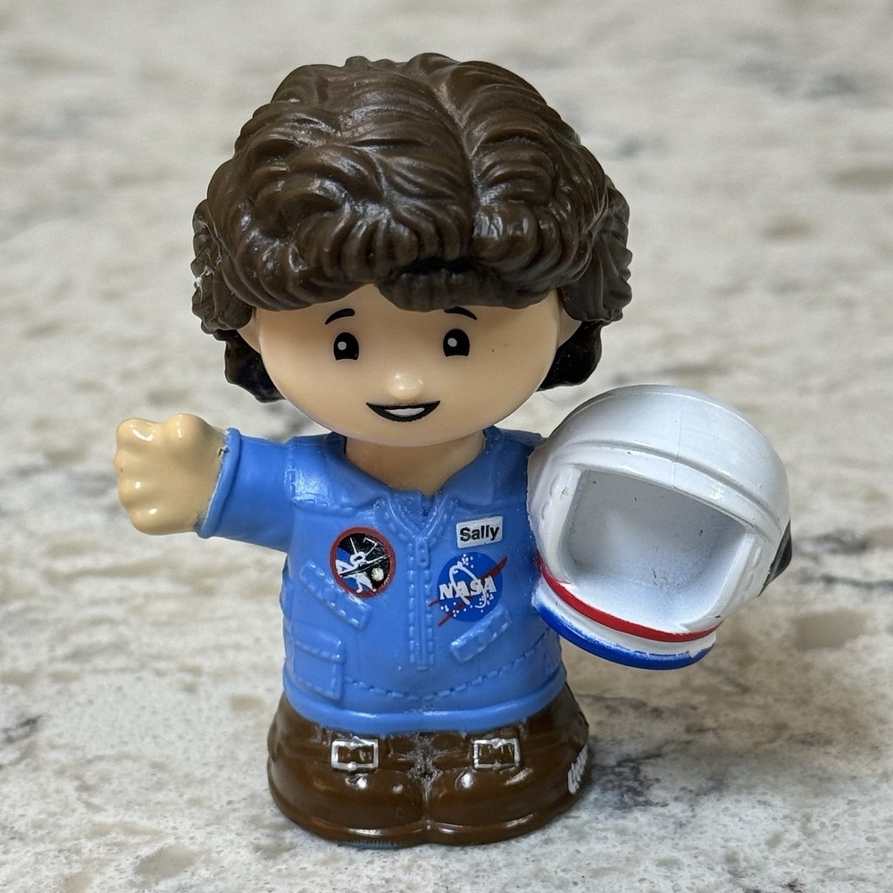 Fisher Price Little People Sally Ride Astronaut 1st Women Space Girl 2021 2022